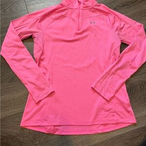 Under Armour Women's Vibrant Pink Long Sleeve Tee